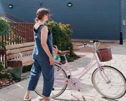 Pebbles learned to ride a bike after her twelfth birthday.